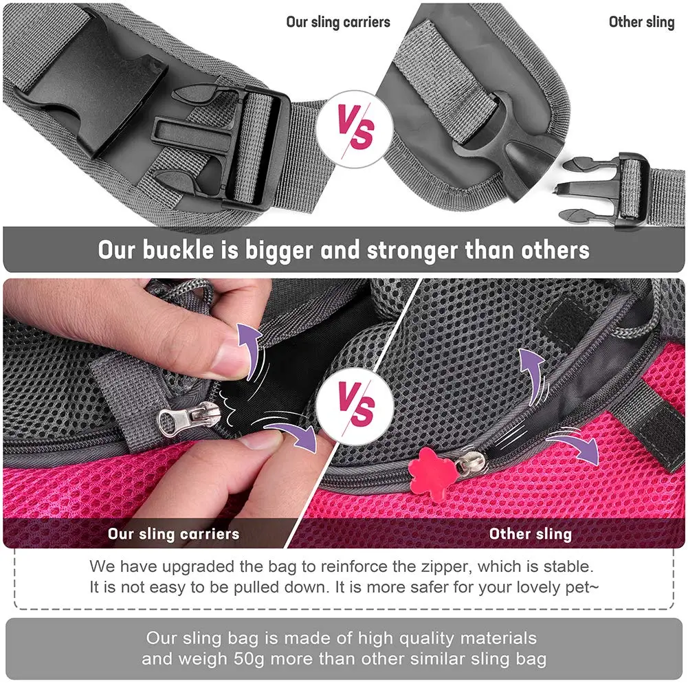 Pet Puppy Carrier Теплый Открытый Путешествия собака плеча пакет сетки Оксфорд Один удобный подтяжки сумка