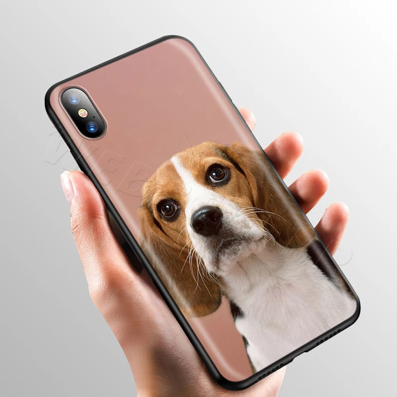 8 Webbedepp собака породы Бигль чехол для Apple iPhone 11 Pro XS Max XR X 8 7 6 6S Plus 5 5S SE - Цвет: 8