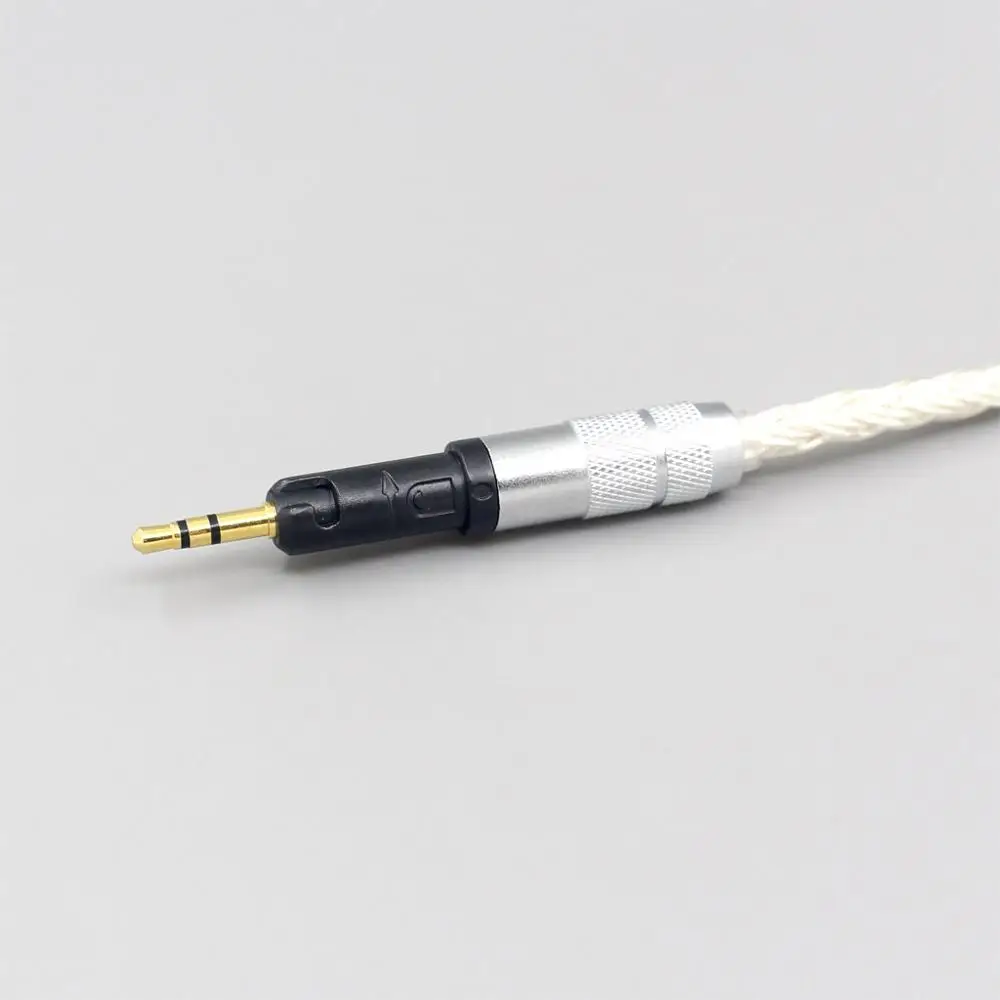 LN007210 16 Core OCC Silver Plated Headphone Earphone Cable For Audio Technica ATH M50x ATH M40x ATH M70x Headphone Headset