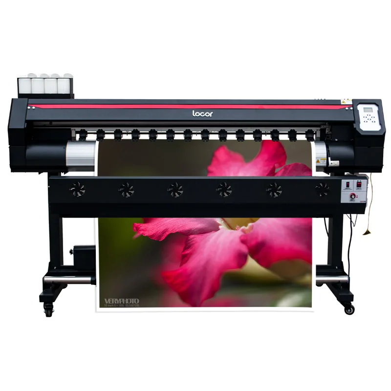 Vinyl Sticker Printer Machine With Dx7 Head Big Size Photo Print Cmyk Automatic Eco Solvent Printer Plotter - AliExpress