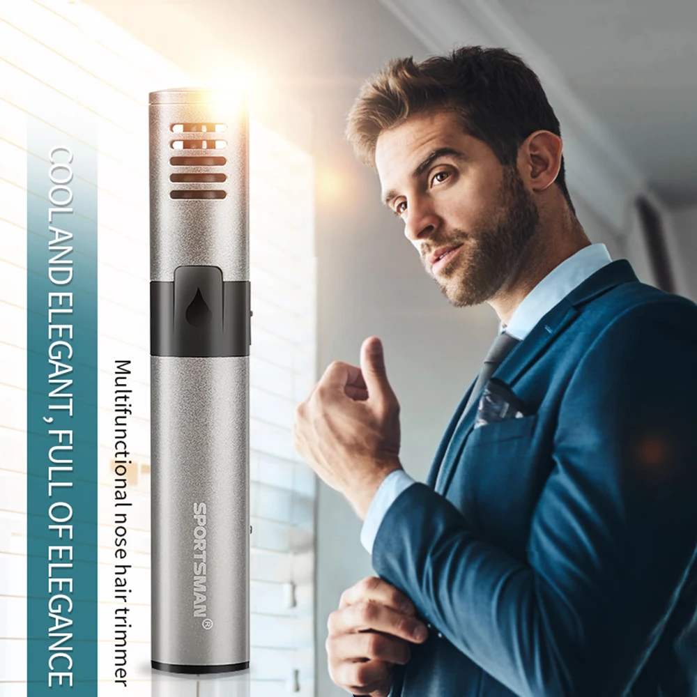 

Ear Nose Hair Shaving Machine Trimmer Hair Removal Clipper Ear Nose Razor Electric Shaving Machine For Men Trimmer USB Charge