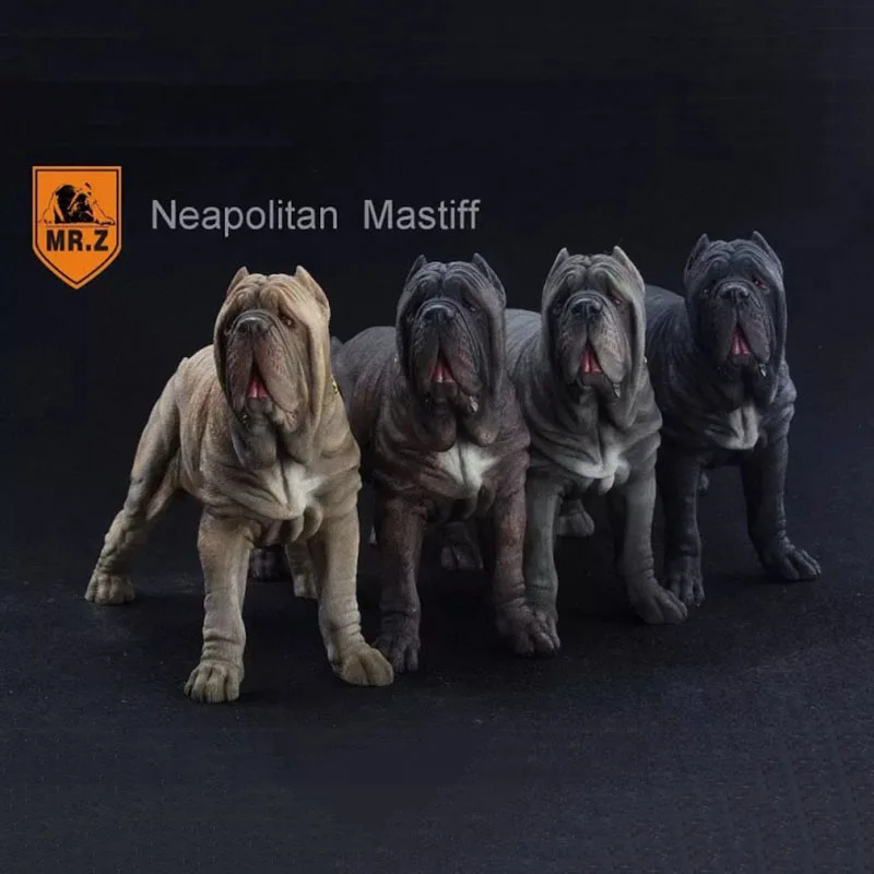 modelo animal napolitano mastiff cão modelo brinquedo