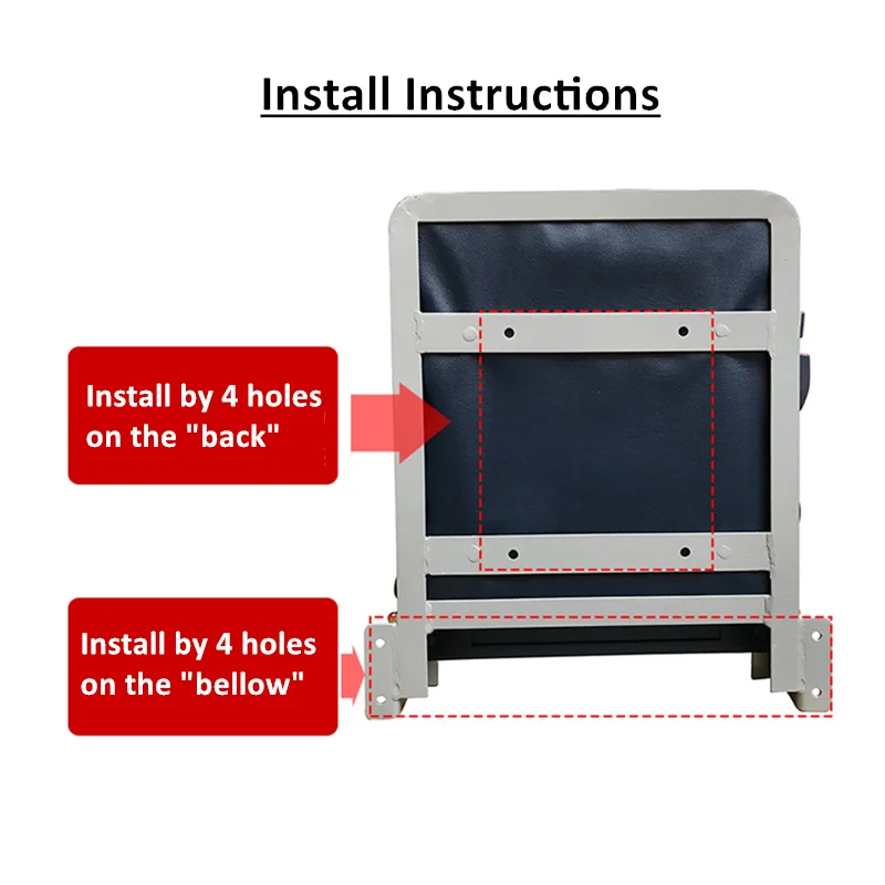 ALWAYSME Wall Mount Seat Flap Chair For Ambulance,MPV,Bus