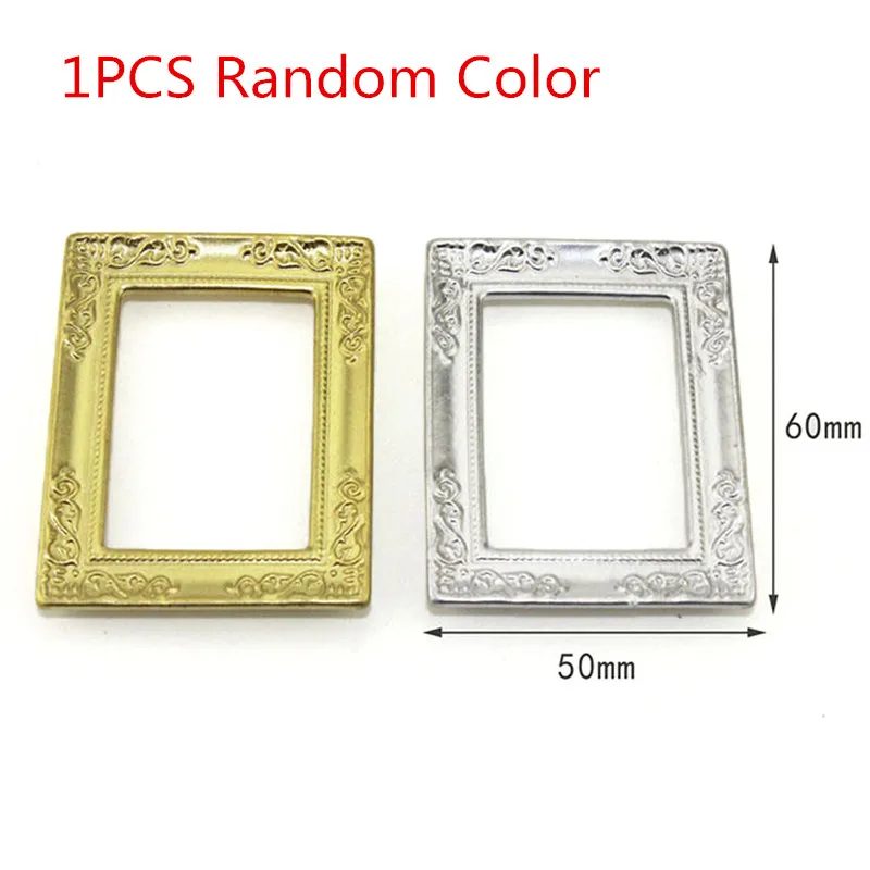 1pcs random color Горячая 1:12 1/12 масштаб фотографии картина маслом Настенная картина для 1:12 кукольный домик Миниатюрный Miniaturas Casa De Munecas - Цвет: 1pcs random color