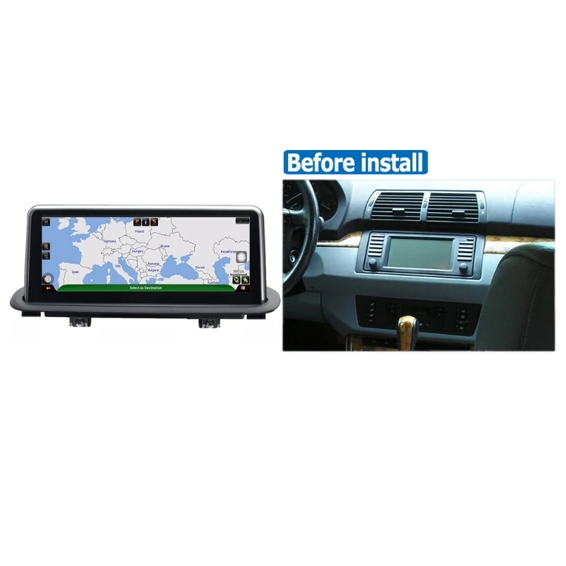 Car Multimedia Player NAVI For BMW 5 E39 1995 1996 1997 1998 1999 2000 2001 2002 2003 Stereo GPS Navigation