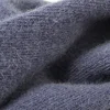 VISROVER 10 color unisex Autumn winter solid color rabbit cashmere beanies  New cashmere man woman Warm wool skullies 6