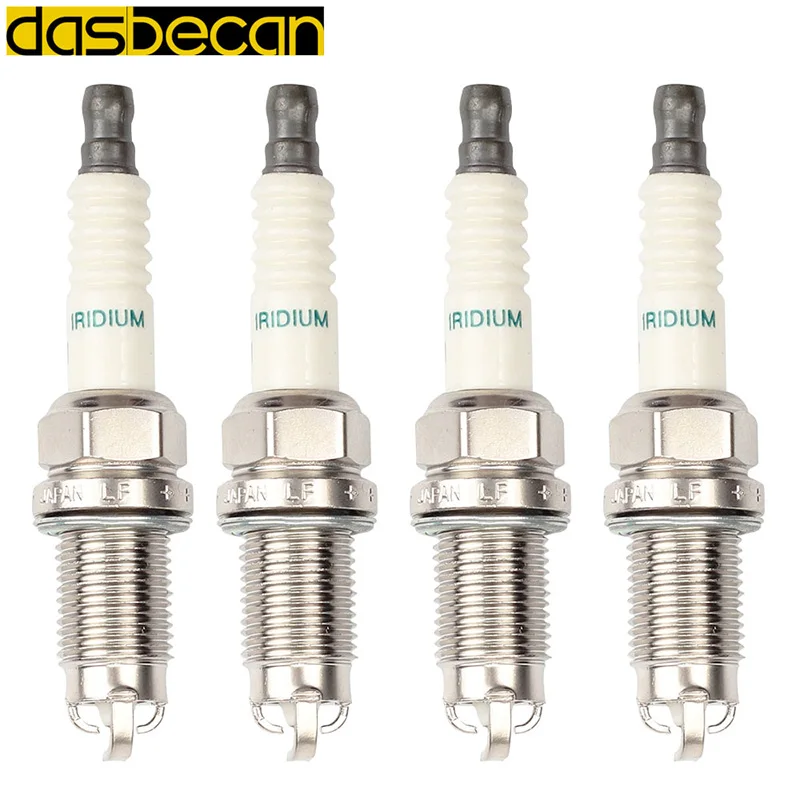 

Dasbecan 4 Pcs Iridium Spark Plug SK20BGR11 For Toyota 90919-01221 Spark Plugs For Denso Glow Plug Spark Car