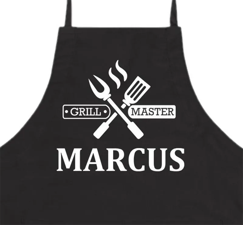 kitchen apron cooking apron Personalized Grill Master Apron Cooking Baking Apron Gifts For Him For Dad Husband Mens Apron Gift Idea