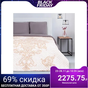 

Bedspread "Ethel" Euro Royal monogram, 230х210 cm, microfiber 5092820