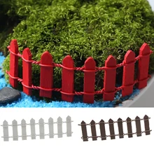 2 шт. забор пейзаж украшение для сада подарок дерево ремесло Миниатюрный Сад газон декоративные фигурки запчасти