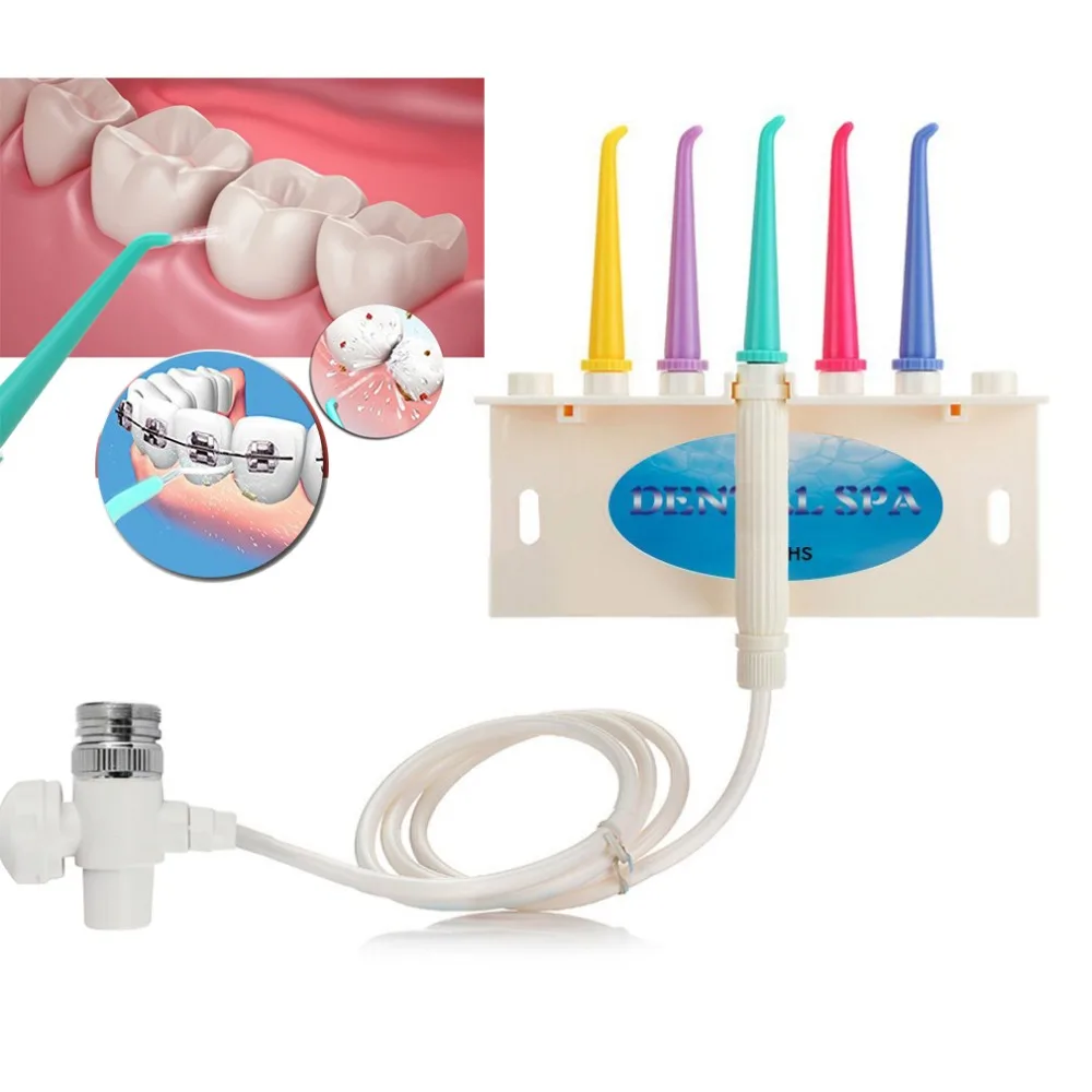 Oral Irrigator Dental SPA Faucet Oral Irrigator Water Jet Toothbrush Floss Dental Flosser