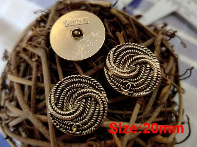 Wholesale 10 pcs fashion High-grade metal silver whiteFlower jacket Overcoat Shirt Cotton coat Button size 25mm Free shipping - Цвет: NO26 size