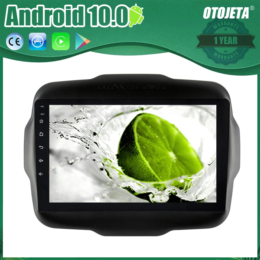 OTOJETA Android 10 2.5D экран Автомобильный Радио плеер для JEEP RENEGADE 2016 2018 bluetooth Мультимедиа