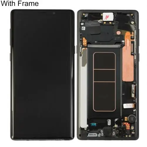 N ew Arrival Replace LCD Touch Screen Digitizer with Frame for Samsung Galaxy Note 9 N960 - Цвет: Black with Frame