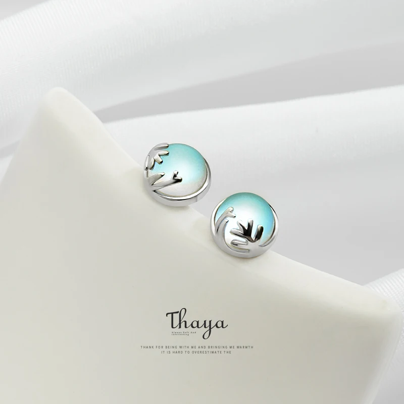 Beste Thaya 925 Zilveren Aurora Bos Oorbel Oorbellen Oorspronkelijke Ontwerp Sieraden Voor Vrouwen Elegante Gift