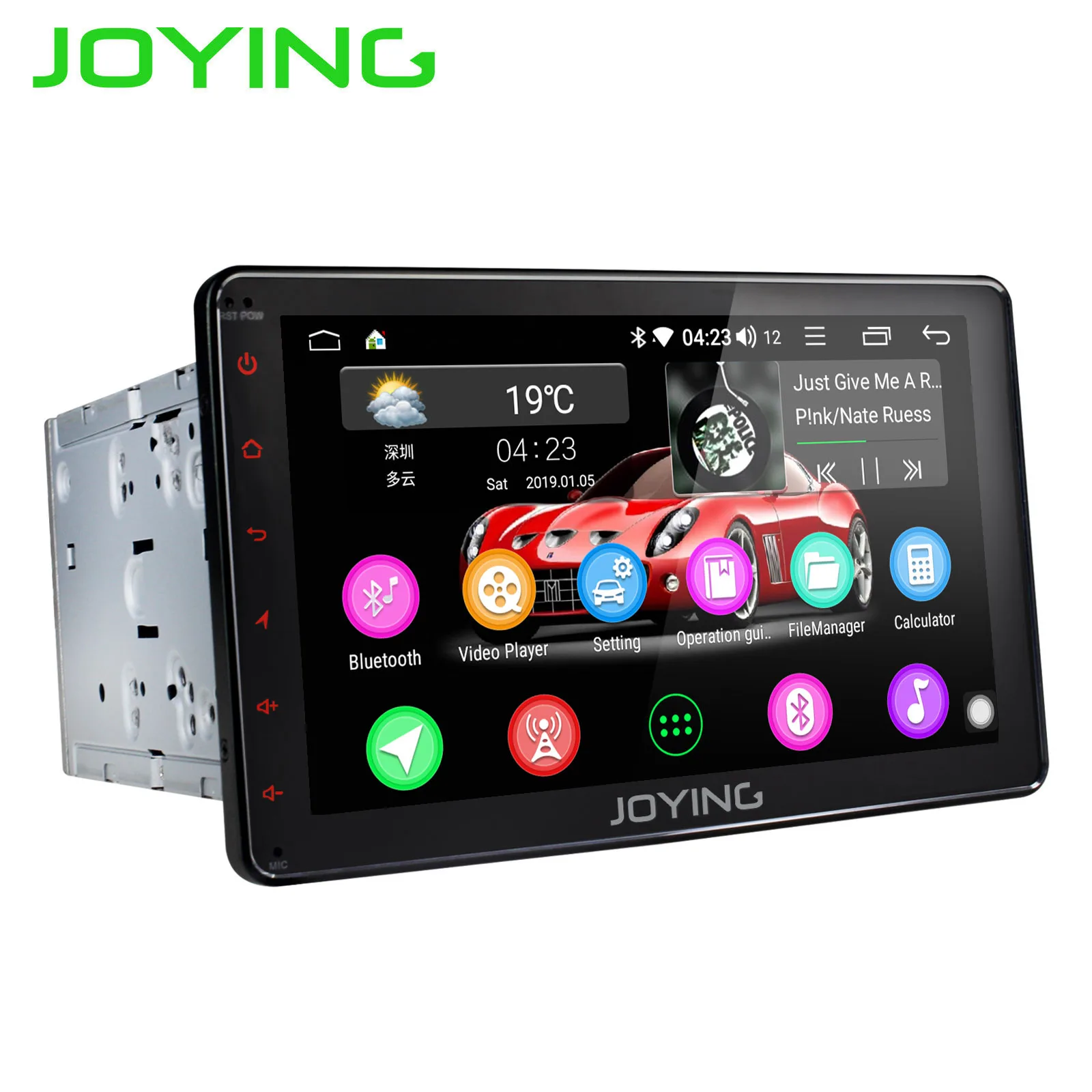 Top 8"Double 2 din Head Unit Octa Core Universal Android 8.1 Car Radio Stereo GPS Navigation Multimedia  No DVD Player Built in DSP 4