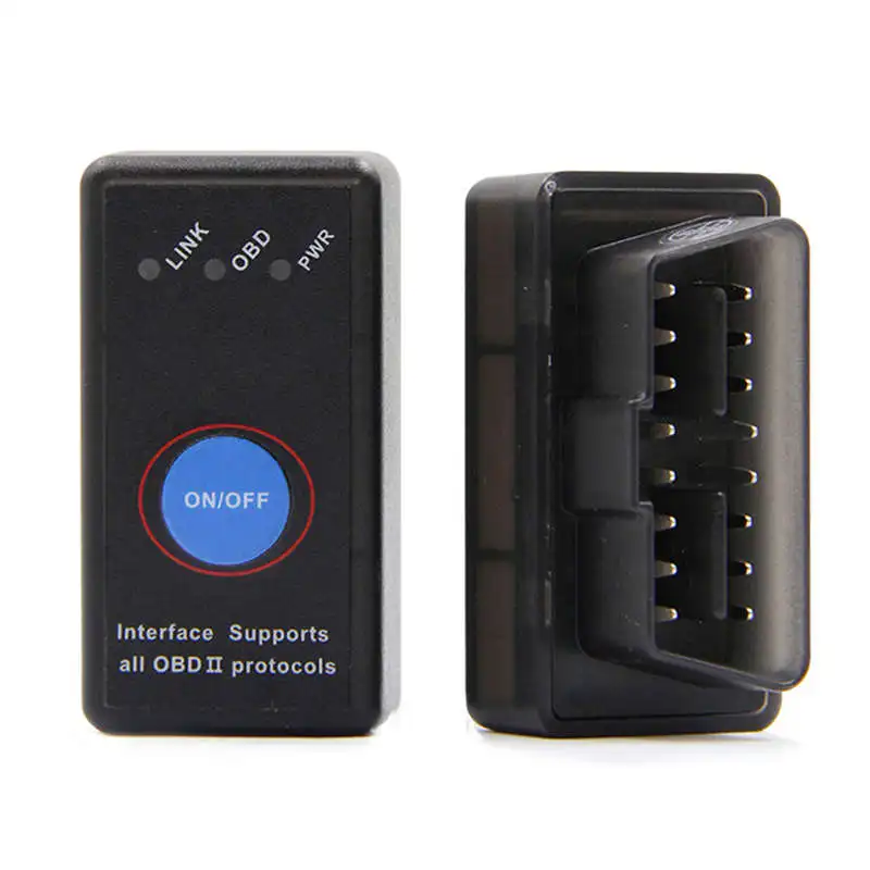 Мини Obd2 Bluetooth 4,0 Автомобильный диагностический сканер инструмент с выключателем питания для мультибрендовых Can-Bus, как и elm327 Bluetooth