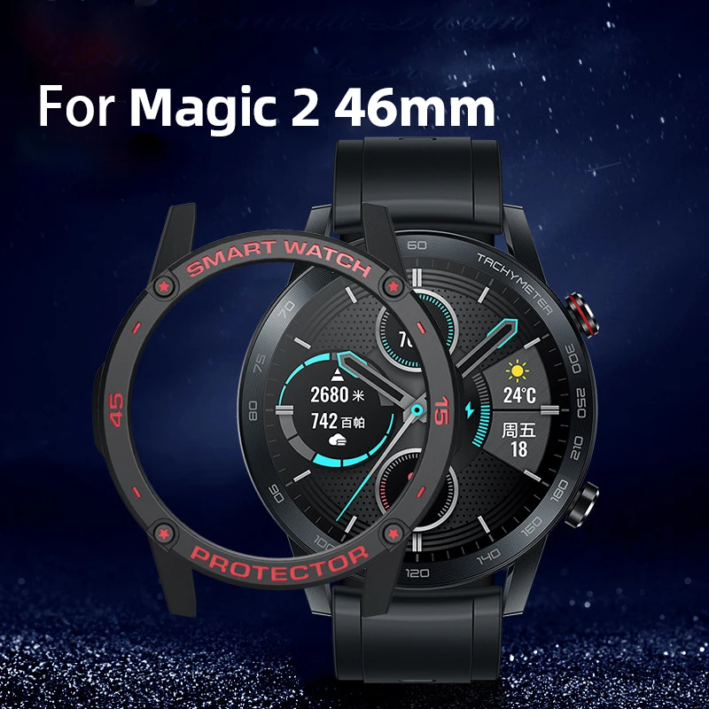 Funda protectora para reloj inteligente Huawei Honor Magic 2, 46mm, TPU, carcasa deportiva para Magic 2, funda protectora, accesorios para parachoques