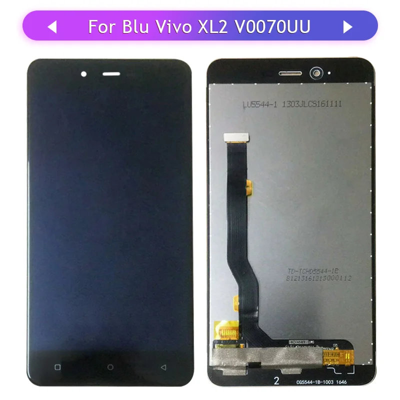 Для Blu Vivo XL2 XL 2 V0070UU V0070EE ЖК-дисплей сенсорный экран стекло дигитайзер полная сборка Замена