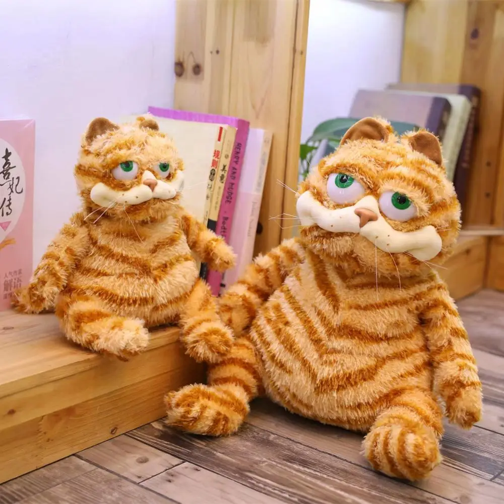 

1pcs 30/45cm Simulation Cat Plush Stuffed Toy Popular Cartoon Cat Doll Animal Cat Toy High Quality Toys Christmas gifts