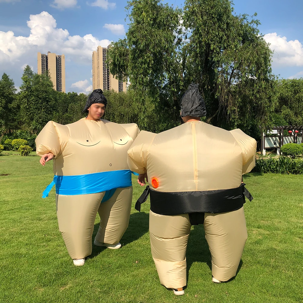 Purim Sumo надувные костюмы Хэллоуин Косплей Костюм для взрослых вечевечерние Disfraces