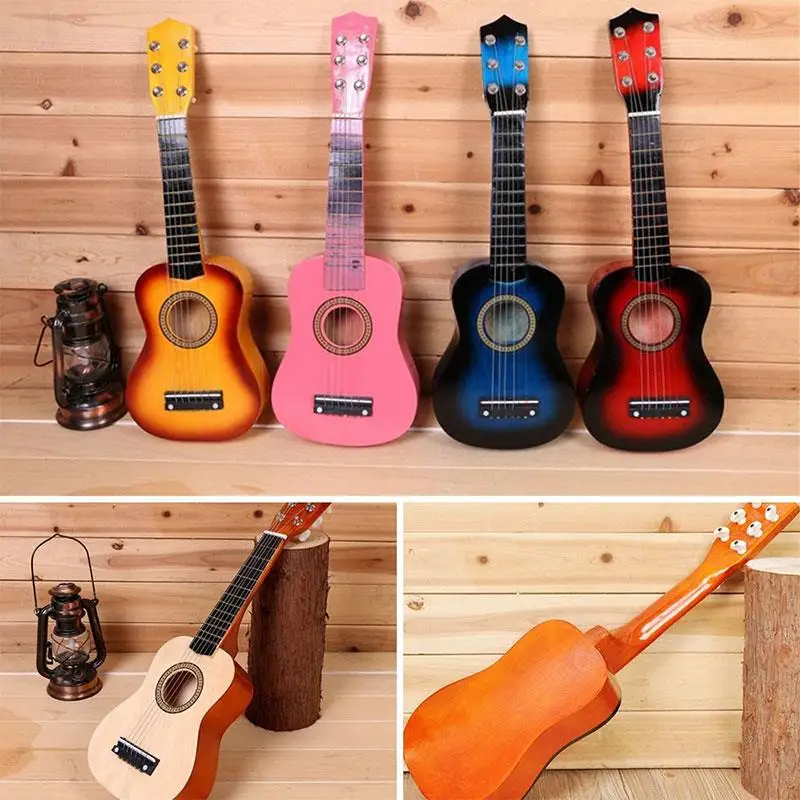 

Acoustic Guitar Kids Guitar Hands-On Ability Student Children 21" 8 Colors Gift Musical Instruments Amusing Ukulele