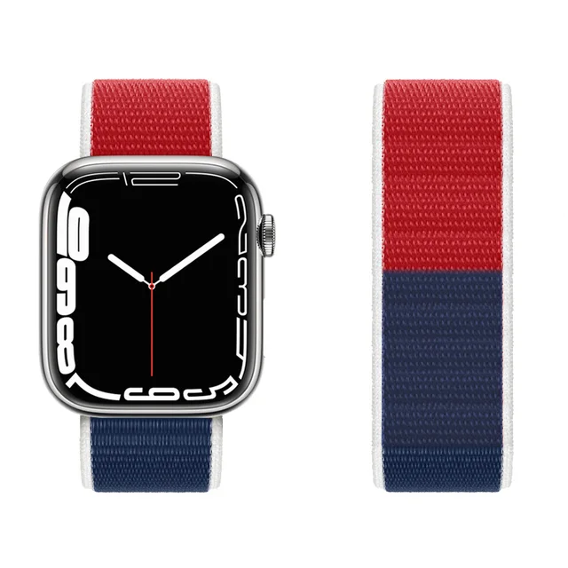 Nylon Strap for Apple Watch Band Series 765 45mm 41mm44mm 40mm  Smartwatch Watchband Belt Sport Bracelet on iWatch 4 3 42mm 38mm 66