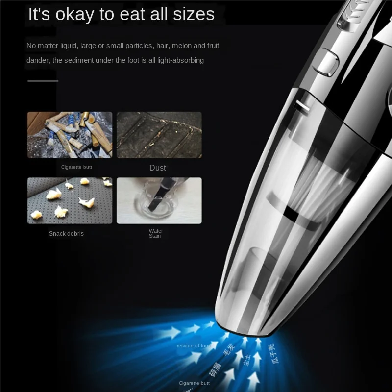 US $105.71 Car Vacuum Cleaner Car Handheld Vacuum Cleaner Mini Vacuum Cleaner For Car VacuCar Aspirateur 5Kpa Powerful Vaccum Cleaners Auto