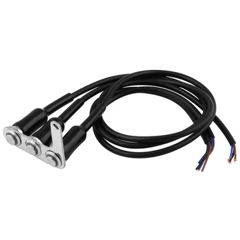 

Motorcycle Switch Handlebar Adjustable Mount Waterproof Switches ON-OFF Push 3 Buttons For Headlight Horn Turn Signle