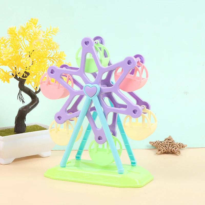 1 Pc Random Color Rotating Ferris Wheel Model Toy Baby Stroller Early Education Toy Stroller Toy