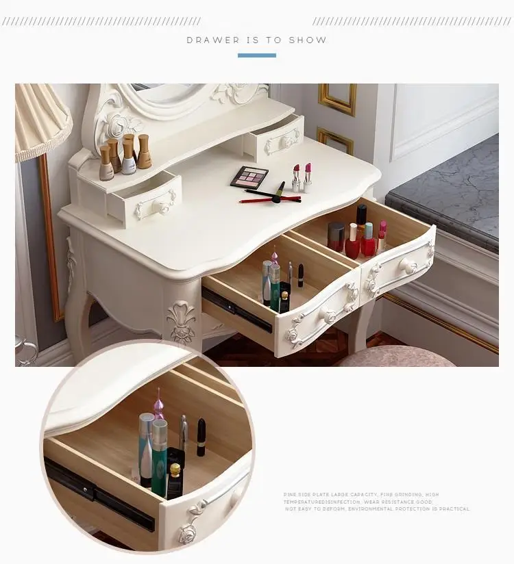 Avec Miroir столик с раковиной и шкафом для Chambre Меса De Maquillaje Dormitorio Aparador стол Спальня мебель кварто туалетный столик