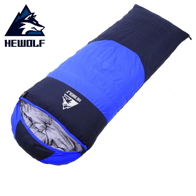

Hewolf Sleeping Bag Camping Light Weight Hiking Sleeping Bags Bivouac Envelope Ultralight Down Sleeping Bag Compression Bag