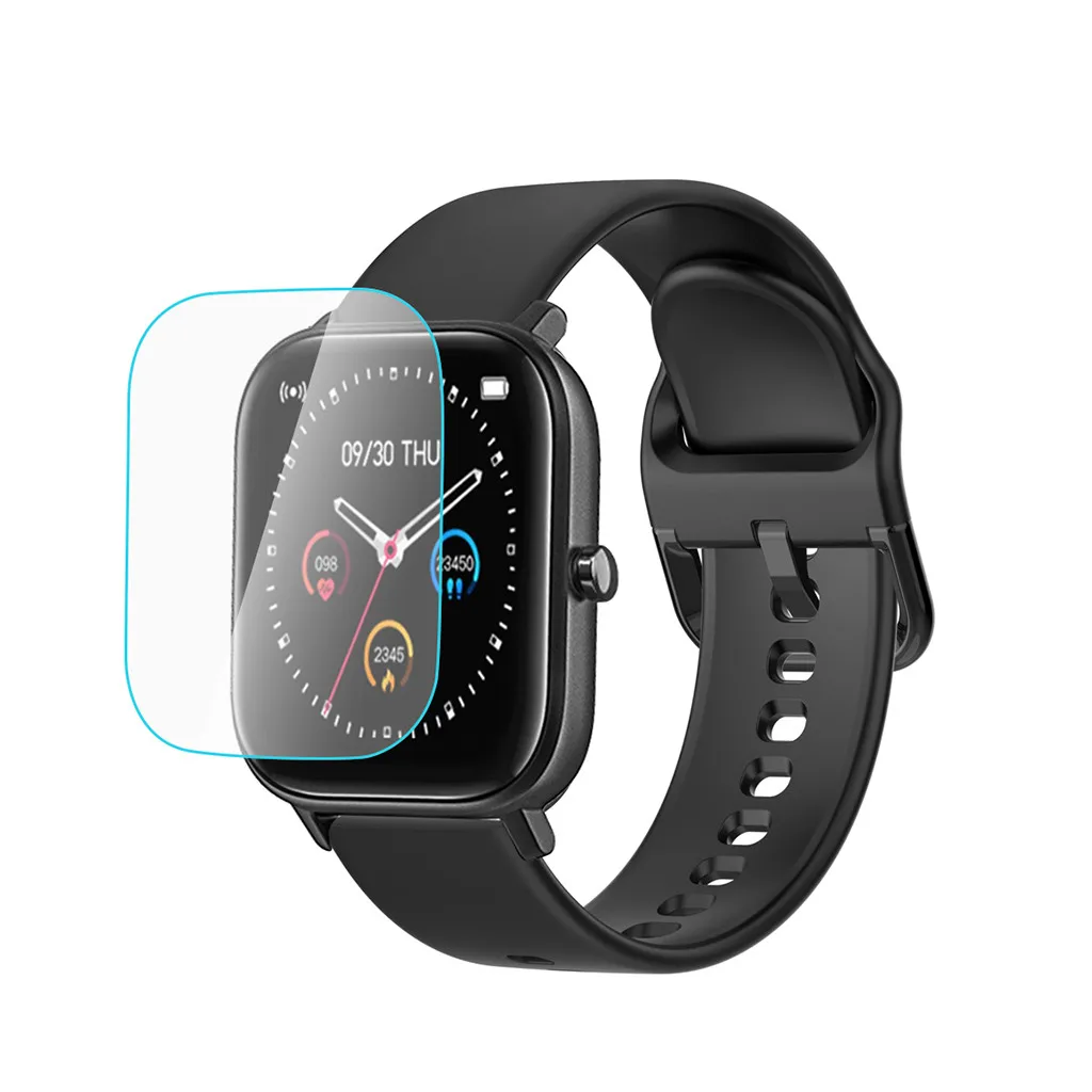 Protector de pantalla de reloj inteligente, película de vidrio templado HD, Protector de pantalla de película para pulsera inteligente P8 de 1,4 pulgadas, 2 uds.