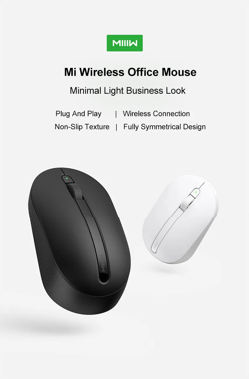 Xiaomi MIIIW Durable Lightweight Wireless Mouse description image