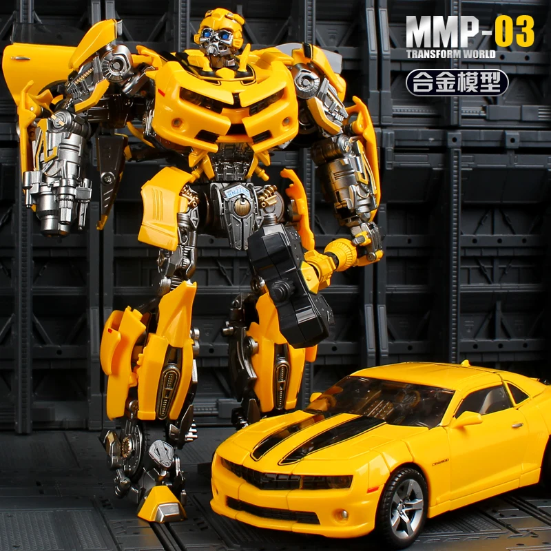

YueXin Transformation MasterPiece Bee Warrior MPM03 MPM-03 23CM MMP03 Alloy Anime Action Figure Robot G1 Collection Model Toys