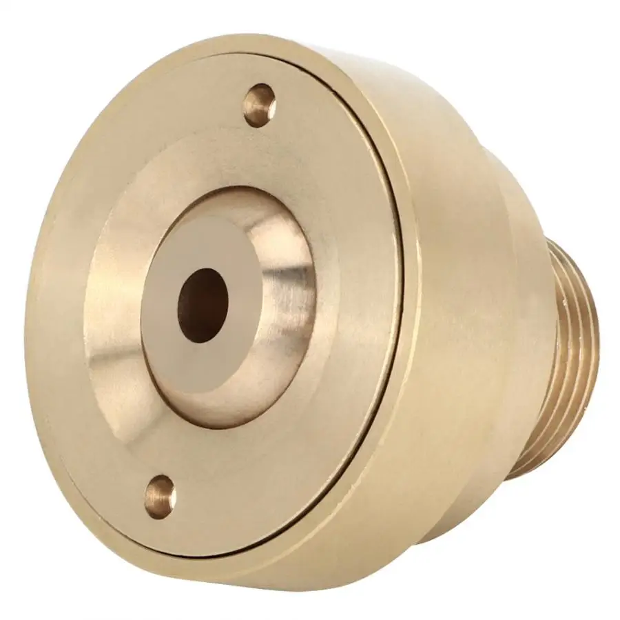 G1in Copper Garden Lawn Pond Irrigation Nozzle Water Spray Sprinkler Head Copper Internal Thread Connection