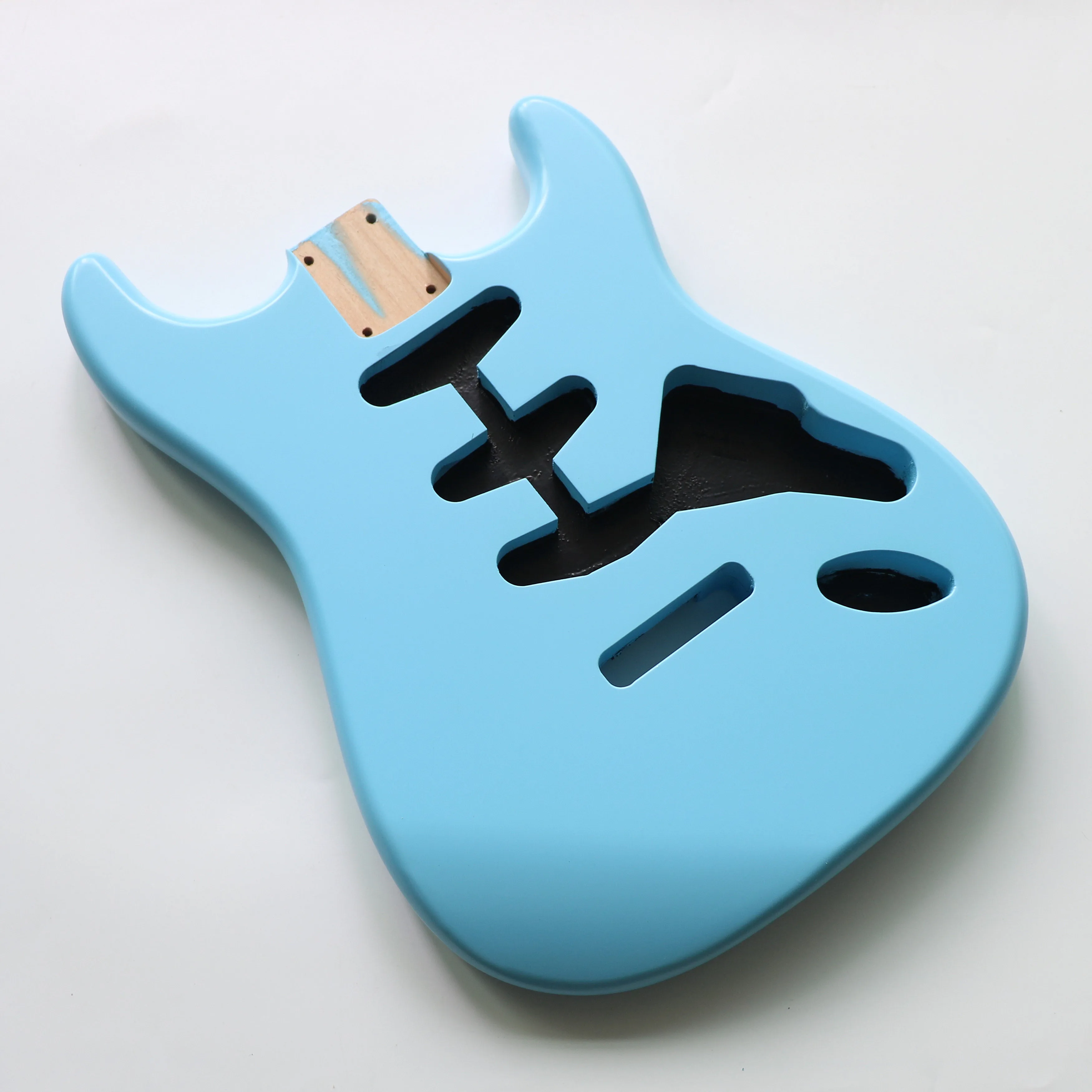 Nitro Готовые DIY SSS Sonic blue ольха ST гитары тела для SSS ручной работы электрогитары наборы