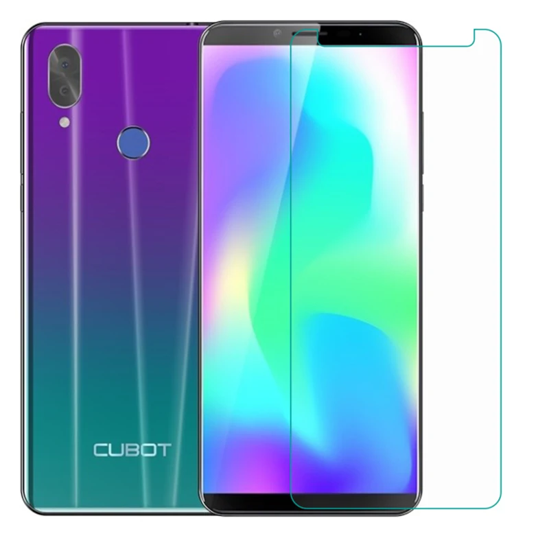 2PCS Tempered Glass for Cubot Dinosaur Note S Rainbow 2 X19 X18 Plus R9 J3 Pro J5 Quest Power Protective Film Screen Protector afbeelding