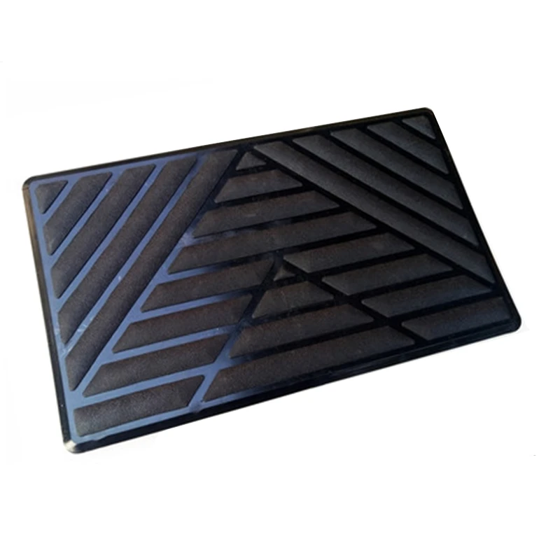 

Hard-Wearing Car Universal Foot Pad Plastic V-Foot Pedal Wear Block Anti-Slip Mat Double-Layer Buckle Side Buckle Plastic Pedal
