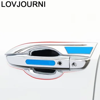 

Window Door Handle Exterior Auto Automovil Automobile Bright Sequins Sticker Strip Protecter Mouldings Trim 19 FOR Honda Crider