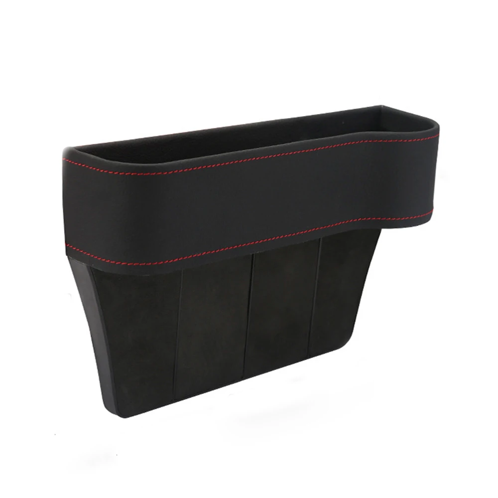 

1PCS Car Seat Gap Crevice PU Leather Catcher Storage Box Organizer Pocket Cup Holder Car Seat Quilting Gap Storage Box