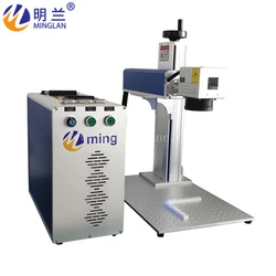 Machine de marquage Laser à Fiber optique RAYCUS, taille de travail 200x200mm 20W 30W 50W, marqueur métallique 