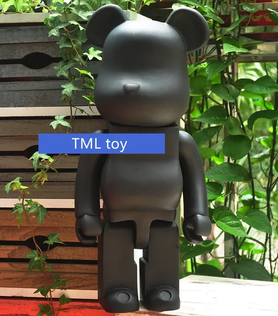 [VIP] Large 1000% 70CM fashion Black and white bear figures Toy For Collectors Art Work model home decorations Collection model 2