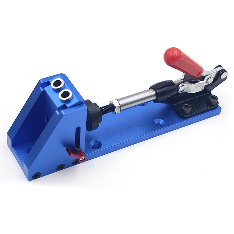 Pocket Hole Jig Kit woodworking tools System for Wood Working Joinery Step Drill Bit Pocket Hole Jig Kit Tool