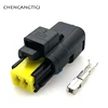 2 Sets 2 Pin Way FCI Female Water Temperature Sensor Plug Turn Light FO Lamp Connector For Renault Peugeot Citroen 211PC022S0049 ► Photo 1/6