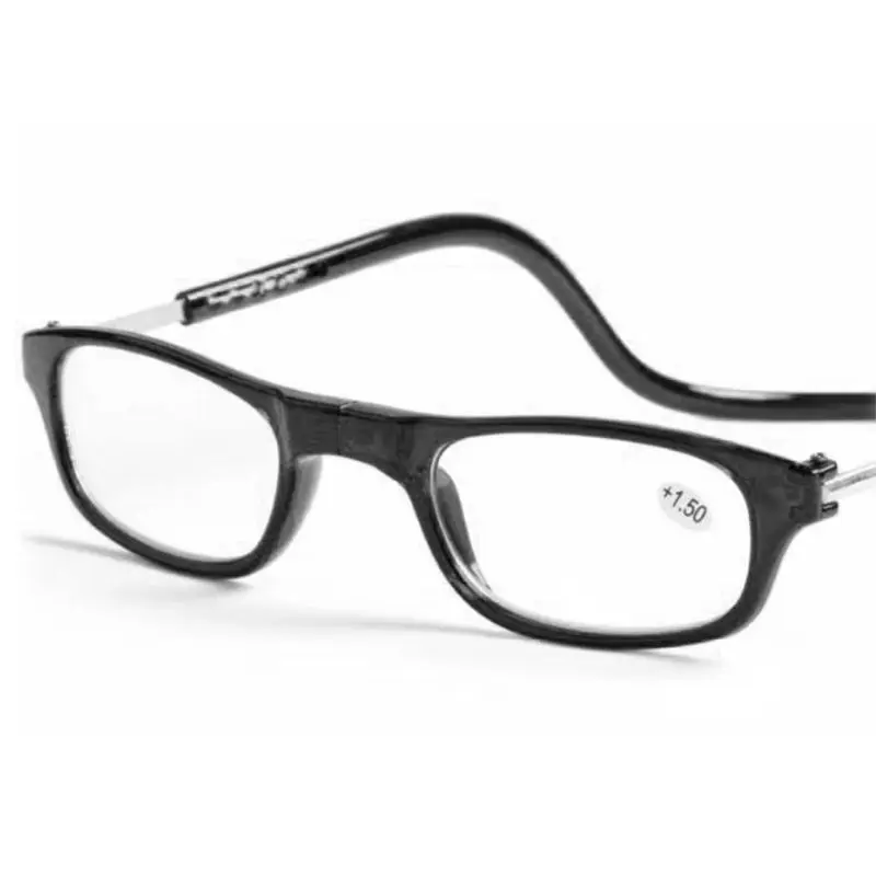 Модные магнитные очки складные Висячие шеи очки для чтения HD полимерные линзы