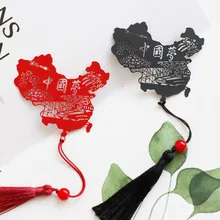 Китайская мечта Подарок Металлическая Закладка полые закладки для офиса школьные принадлежности