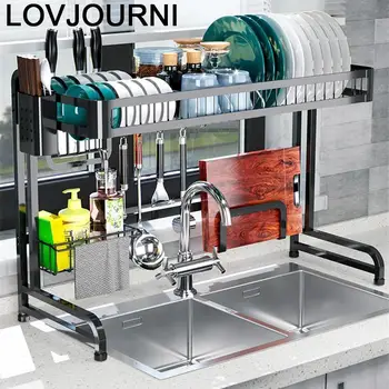 

Pantry Malzemeleri Kuchnia Sink Organizer Stainless Steel Mutfak Cozinha Cocina Organizador Kitchen Storage Rack Holder