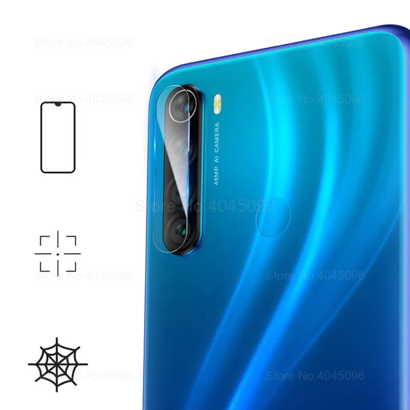 Закаленное стекло для объектива камеры 2 шт. xiaomi redmi note 8 pro защита экрана защитное
