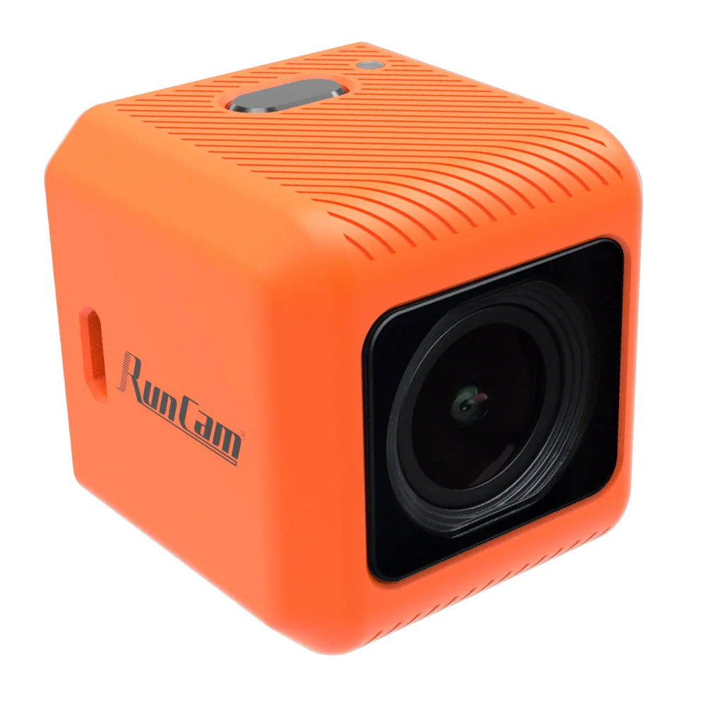 RunCam 액션 카메라, RunCam 5 안정기, 스포츠 드론, FPV EIS용 RC카, 오렌지 블랙, 4K, 2.7K @ 60FPS